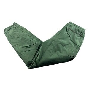 VTG NFL Game Day Turbo Zone Green Bay Packers Baggy Track Pants Men's Sz Large